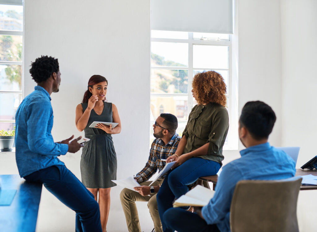 the agency that encourages teamwork.